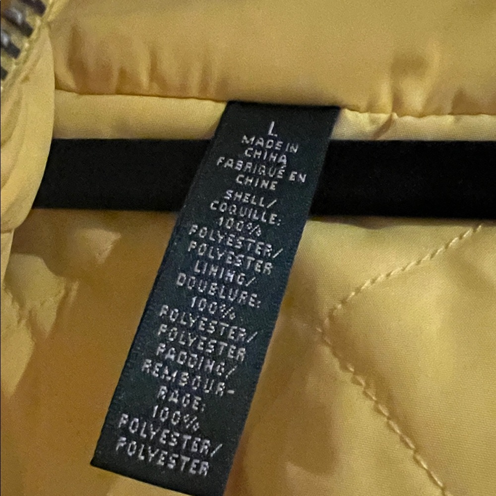 Ralph Lauren Yellow Women's Jacket - Picture 8 of 8